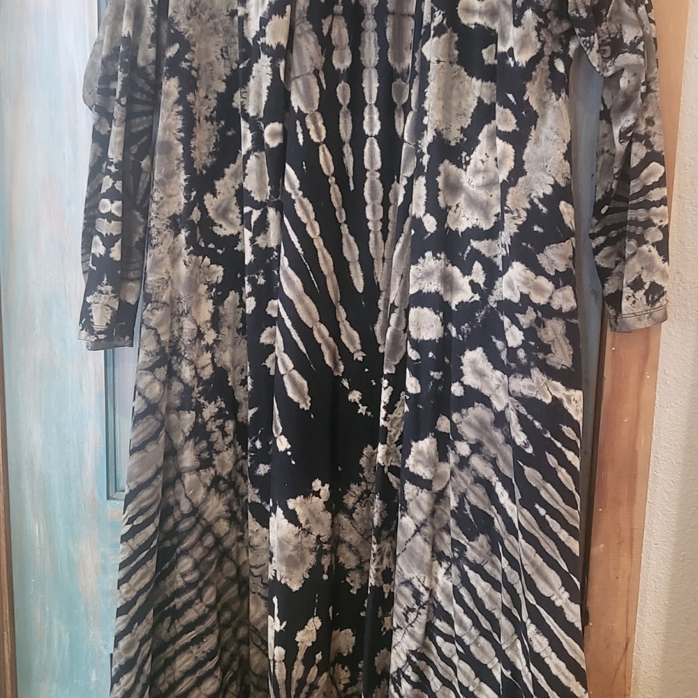 Kimono muliti color worn 1 time tie dye